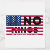 NO KINGS WEINETIKETT (Einzelnes Label)