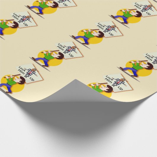 No Kings Wrapping Paper Geschenkpapier (Ecke)