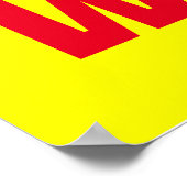 NO KRIEG Poster (Ecke)