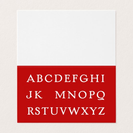 No L Mini Joke Weihnachtskarte Visitenkarten (Außenseite Aufgefaltet)