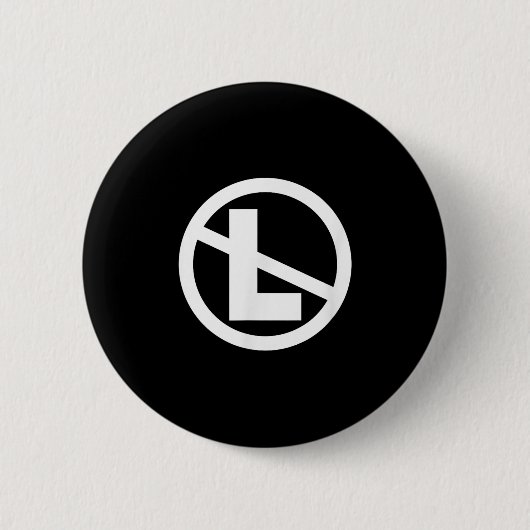 No L Noel Christmas Pun Button (Vorderseite)
