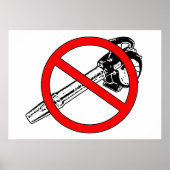 NO Leaf Blowers Poster (Vorne)