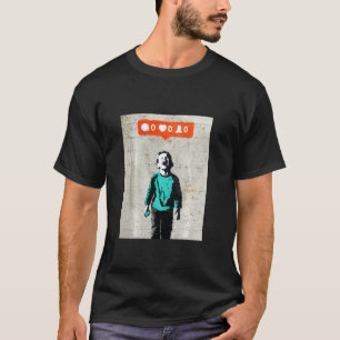 No like Child Street Art Berühmt Graffiti Motif T-Shirt