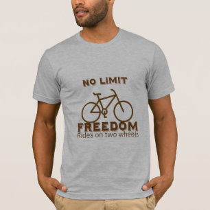 No Limit Freedom Fahrrad T-Shirt für Männer   Radf