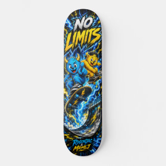 No Limits Electric Monster Skate Street Grafik Skateboard
