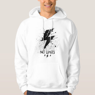 No Limits Hoodie – Fette Motivationsaussage Des