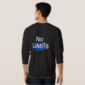 no limits  sweatshirt (Schwarz voll)