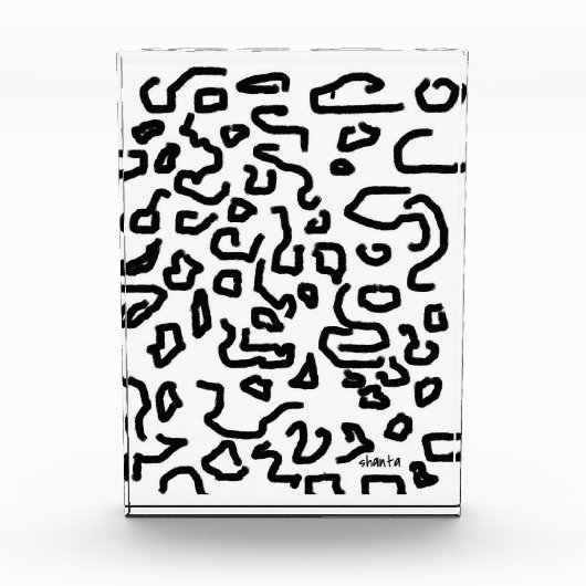 "No Limits" von Shanta Fotoblock (Vorderseite)