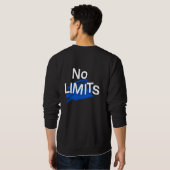 no limits w sweatshirt (Schwarz voll)