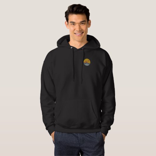 No Lines Desert Box Up Front & Back Hoodie (Vorne ganz)
