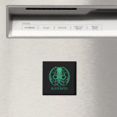 No Lives Cthulhu Sticker Magnet (In Situ (Geschirrspüler))