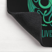 No Lives Cthulhu Sticker Mousepad (Ecke)