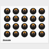 No Lives - Funny Halloween Cat Sticker (Blatt)