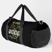 No Longer By My Side But Forever In My Heart Duffle Bag (Rechte Ecke)