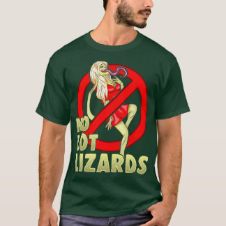 No Lot Lizards Husband Gift Ehefrau Trucker Funny T-Shirt