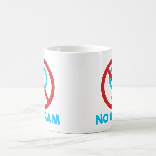 No Ma'am Funny Anti-Feminismus Al Bundy No Ma'am Kaffeetasse (Mittel)