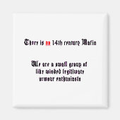 No Mafia Magnet (Vorne)