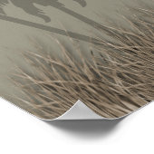 No Man An Island - John Donne Quote - Kunstdrucken Poster (Ecke)