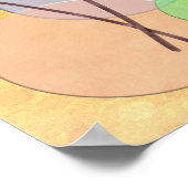 No Man An Island - John Donne Zitat drucken Poster (Ecke)