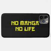NO MANGA NO LIFE Case-Mate iPhone HÜLLE (Rückseite (Horizontal))