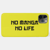 NO MANGA NO LIFE Case-Mate iPhone HÜLLE (Rückseite (Horizontal))