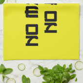 NO MANGA NO LIFE GESCHIRRTUCH (Gefaltet)