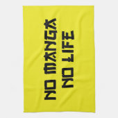 NO MANGA NO LIFE GESCHIRRTUCH (Vertikal)