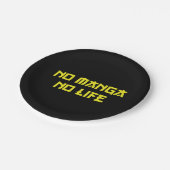 NO MANGA NO LIFE PAPPTELLER (Schrägansicht)