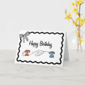 No Matter the Distance Birthday  Karte (Gelbe Blume)