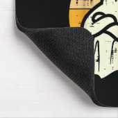 No Me Ghosta Funny Ghost Mexican Halloween Men Wom Mousepad (Ecke)