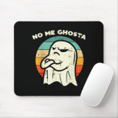 No Me Ghosta Funny Ghost Mexican Halloween Men Wom Mousepad (Mit Mouse)