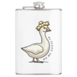 No Me Goose Ta (No Me Gusta) Flachmann