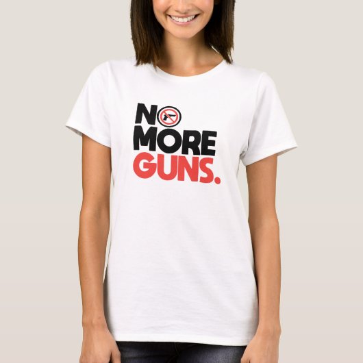 No More Guns T-Shirt (Vorderseite)
