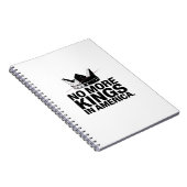 No More Kings In America Notizblock (Rechte Seite)