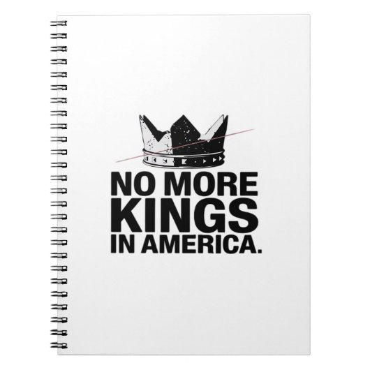 No More Kings In America Notizblock (Vorderseite)