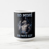 No More Mr Nice Guy Funny Alpha Wolf Meme Brainrot Kaffeetasse (Mittel)