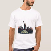 No More Poverty T-Shirt (Vorderseite)