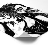 No Music No Life Anime Girl Poster (Ecke)