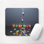 No Music No Life Mousepad (Mit Mouse)
