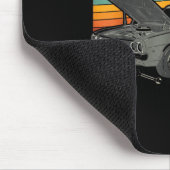 No My Car Isn't Done Yet Funny Car Lover  Mousepad (Ecke)