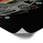 No My Car Isn't Done Yet Funny Car Lover  Poster (Ecke)