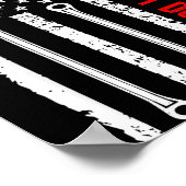 No My Car Isn't Done Yet Funny Mechanic  Poster (Ecke)