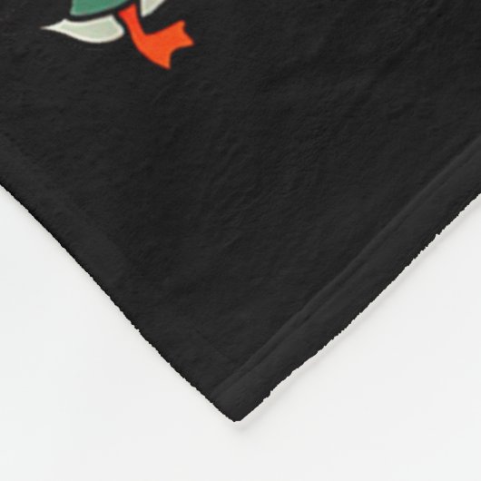 No My Ducks Are Certainly Not In A Row Funny Duck Fleecedecke (Ecke)