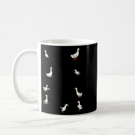 No My Ducks Are Certainly Not In A Row Funny Duck Kaffeetasse (Links)