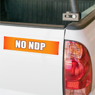 NO NDP AUTOAUFKLEBER