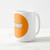 NO NDP KAFFEETASSE (VorderseiteRechts)
