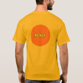 NO NDP T-Shirt (Rückseite)