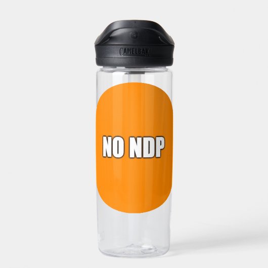 NO NDP TRINKFLASCHE (Rückseite)