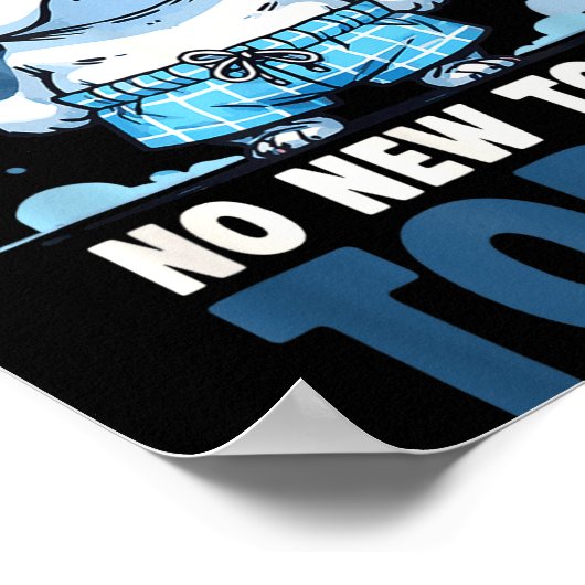 No New Tools Today Funny  Poster (Ecke)