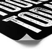 No New Tools Today Funny Poster (Ecke)